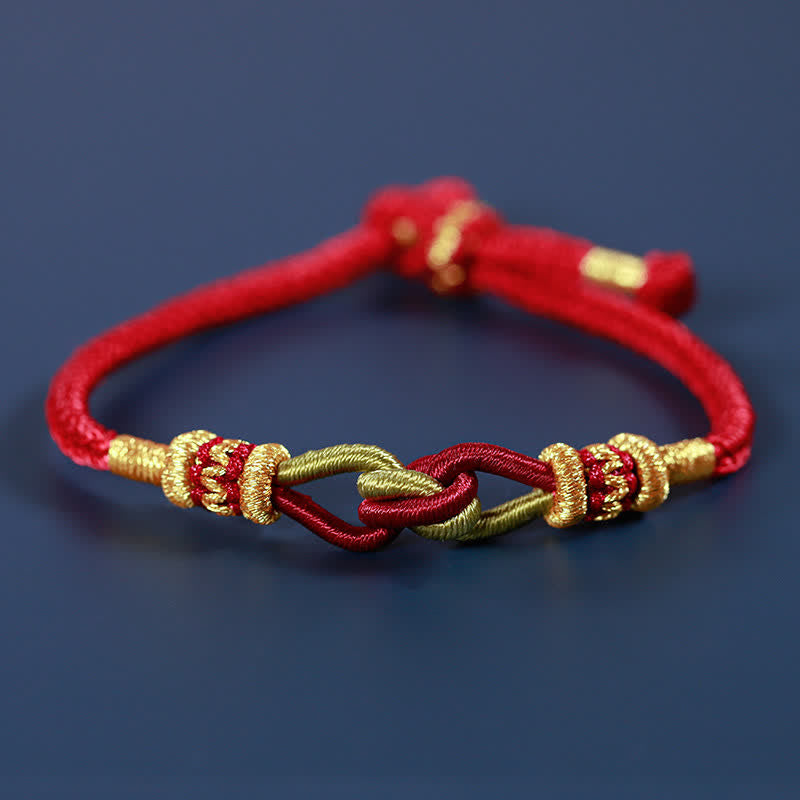 Handmade Red String Bracelet for Faith and Strength | Healing Sounds