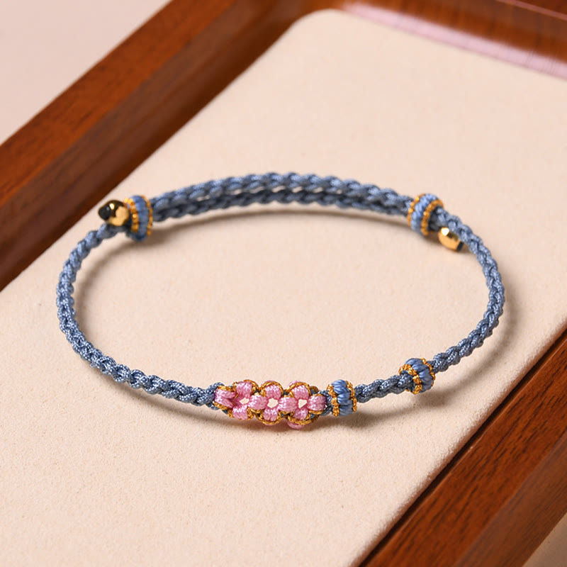 Handmade Red String Protection Bracelet for Renewal and Luck
