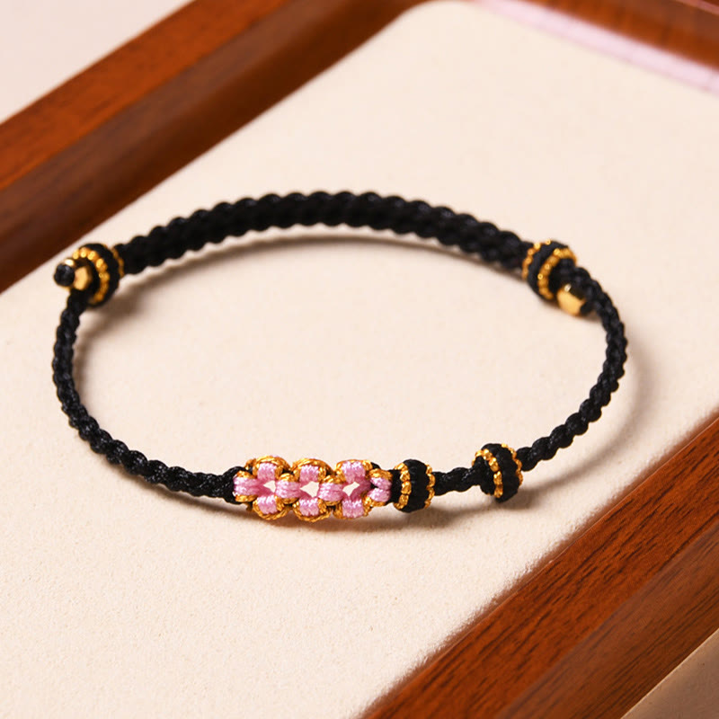 Handmade Red String Protection Bracelet for Renewal and Luck