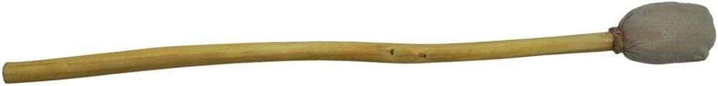 Wooden drumstick with gray padded mallet for Handmade Shamanic Frame Drum