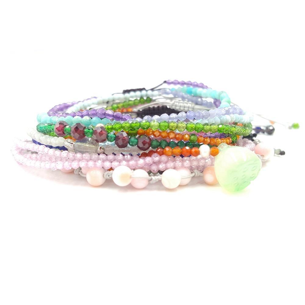 Gemstone Bracelet for Meditation and Balance