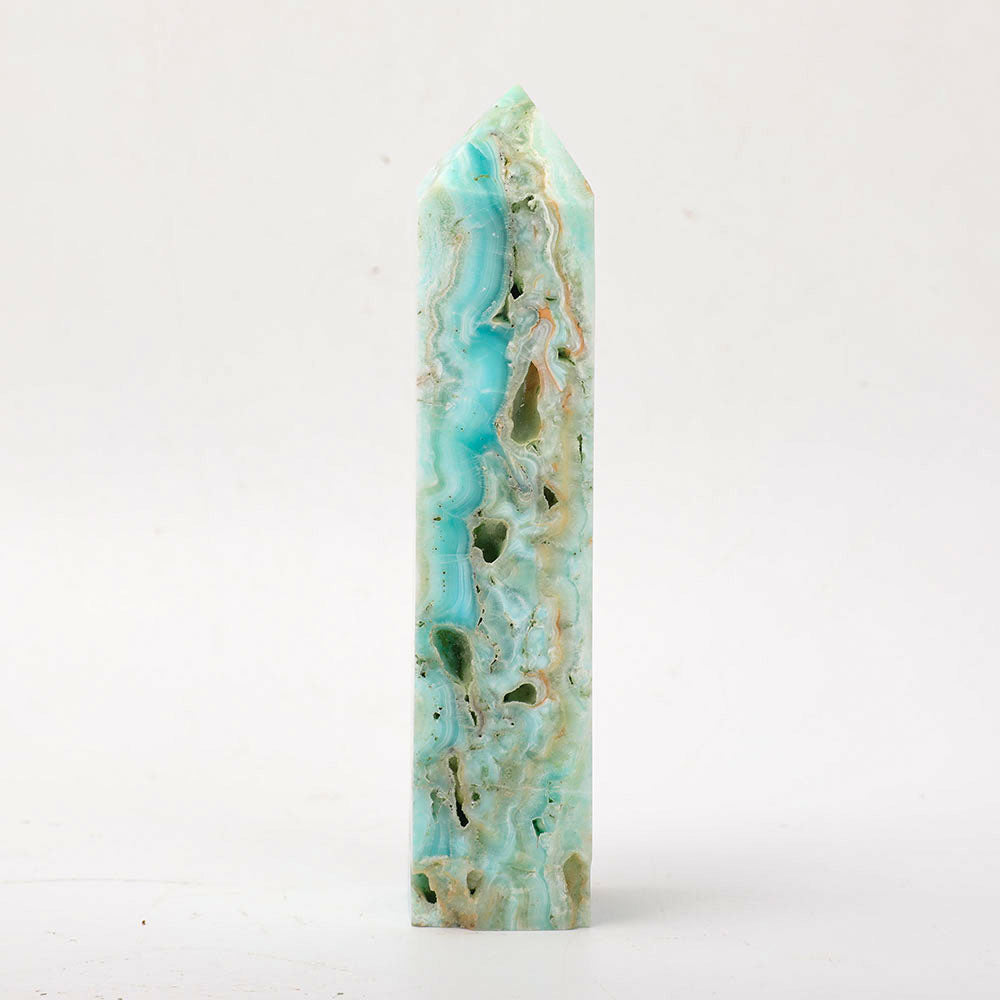 Hemimorphite Crystal Tower 7-12cm for Healing Energy