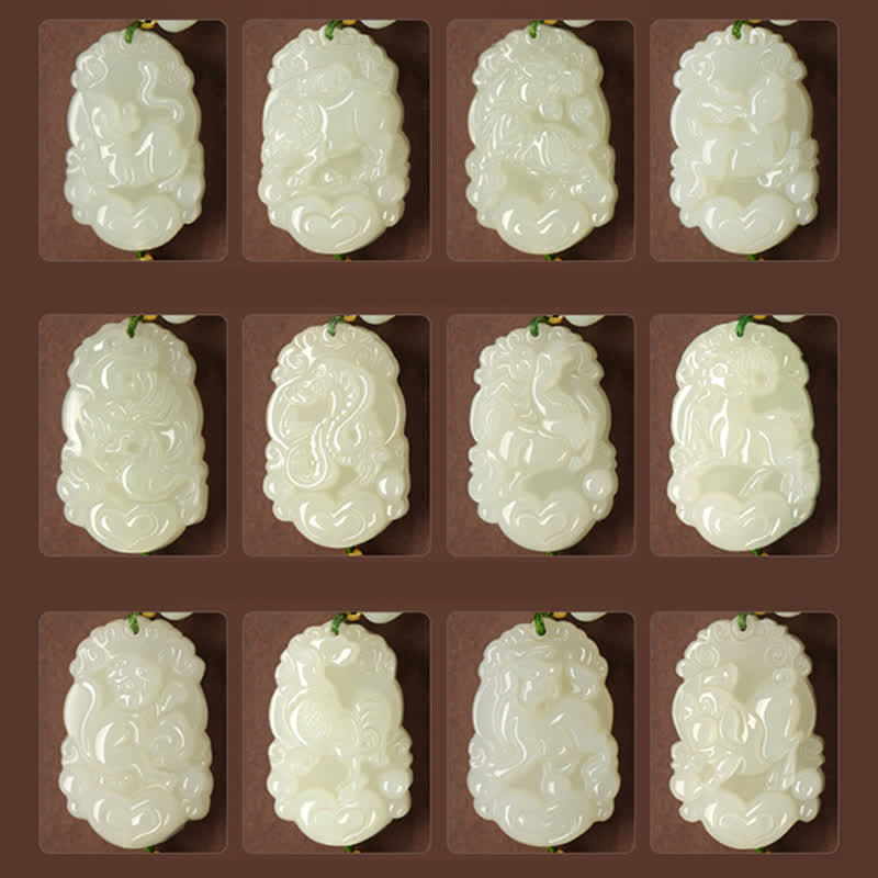 Hetian Jade Luck Bracelet | 925 Sterling Silver String