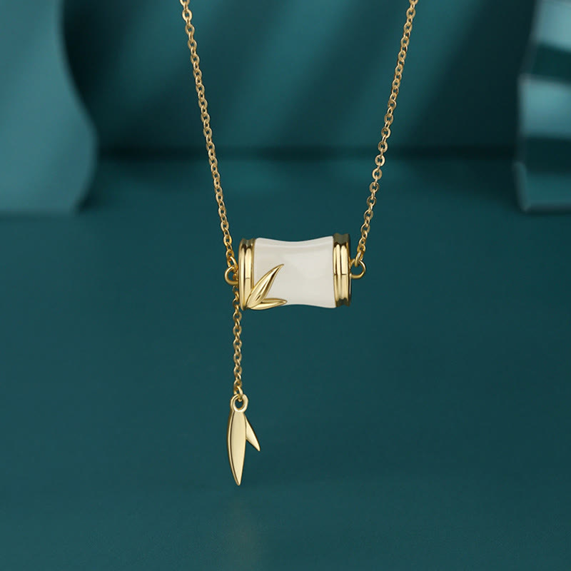 Hetian White Jade Luck Necklace & Bracelet | Sterling Silver & 22K Gold