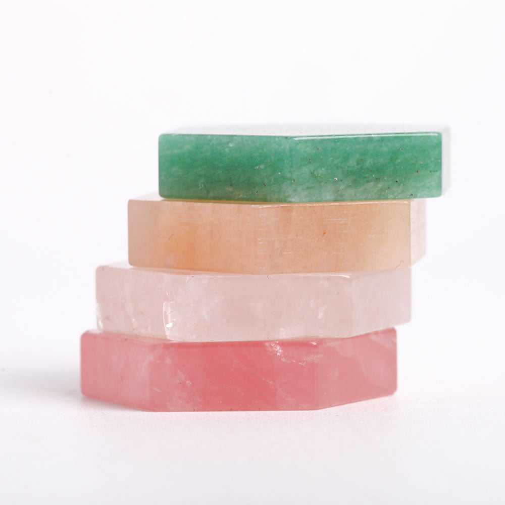 Hexagon Crystal Slices 1.18 inch Slabs for Home Decor