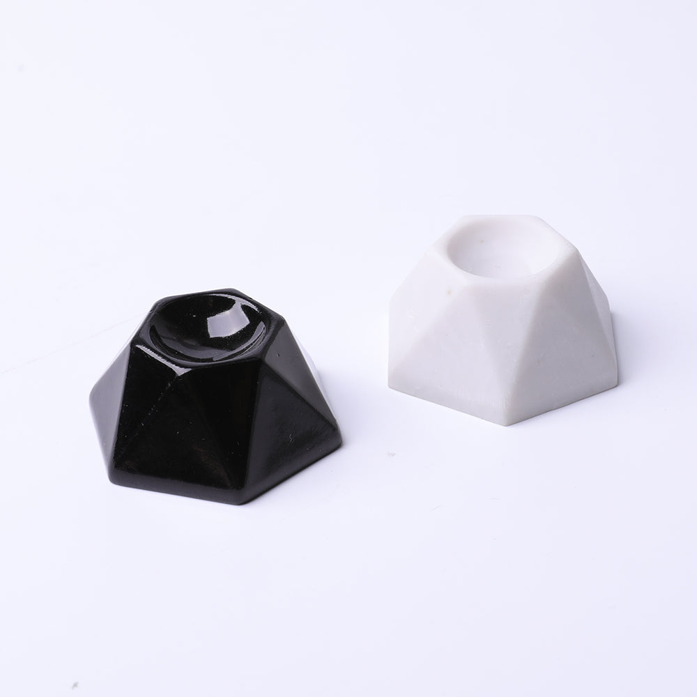 Hexagon Resin Crystal Display Stand 4.5-7cm | Healing Sounds