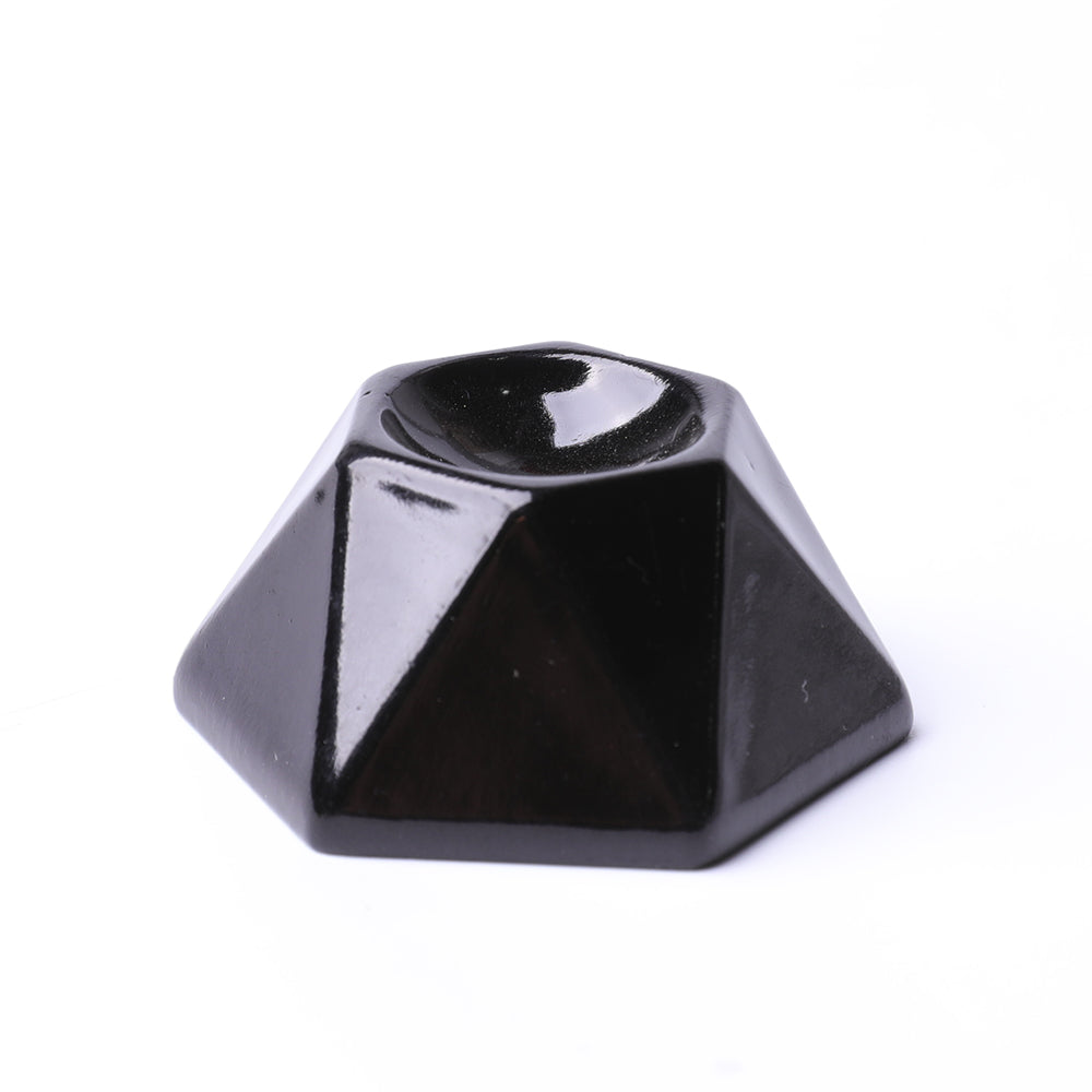 Hexagon Resin Crystal Display Stand 4.5-7cm | Healing Sounds