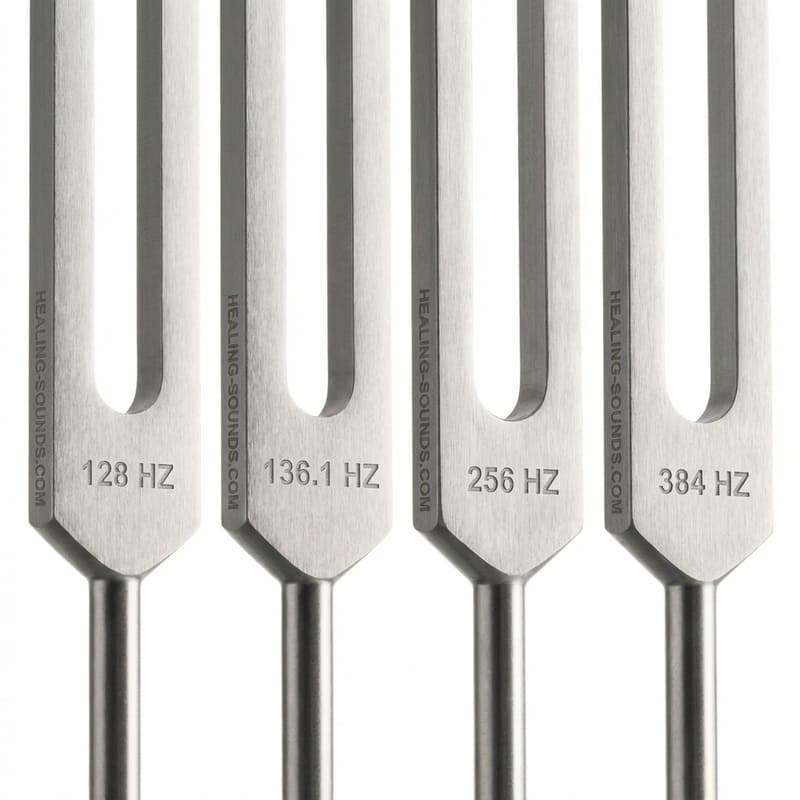 Harmony Tuning Fork Set for Healing
