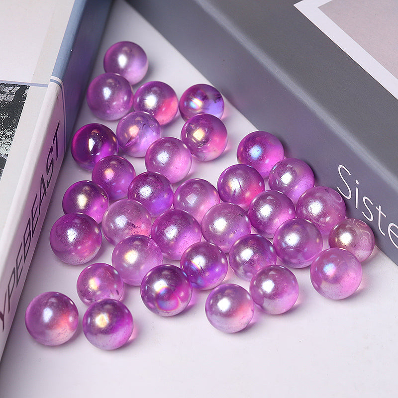 High Quality Purple Aura Crystal Spheres for Healing 0.5-1kg