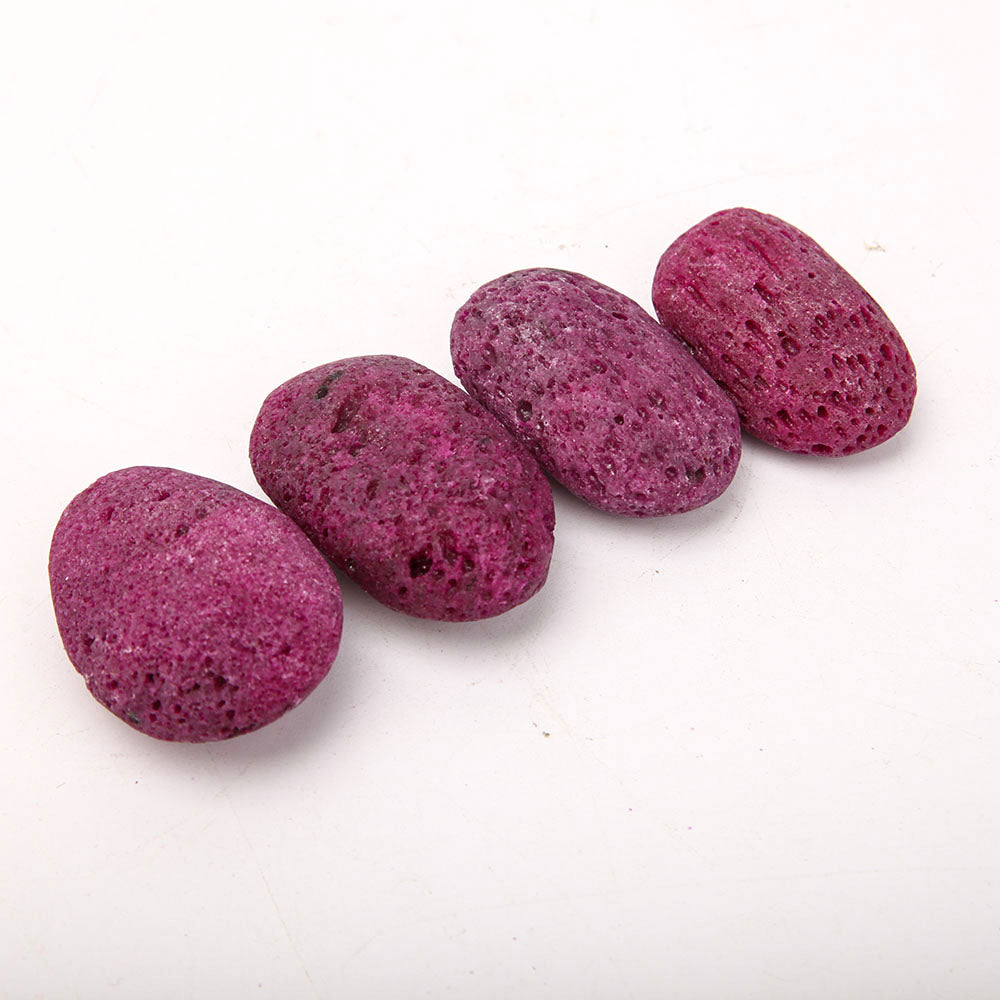 Honey Comb Ruby Tumbled Stones 5-6cm Healing Crystals