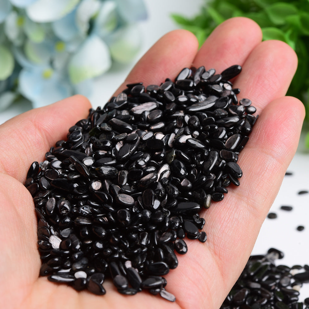 Hypersthene Polished Tumbled Stones Chips 5-15mm Healing