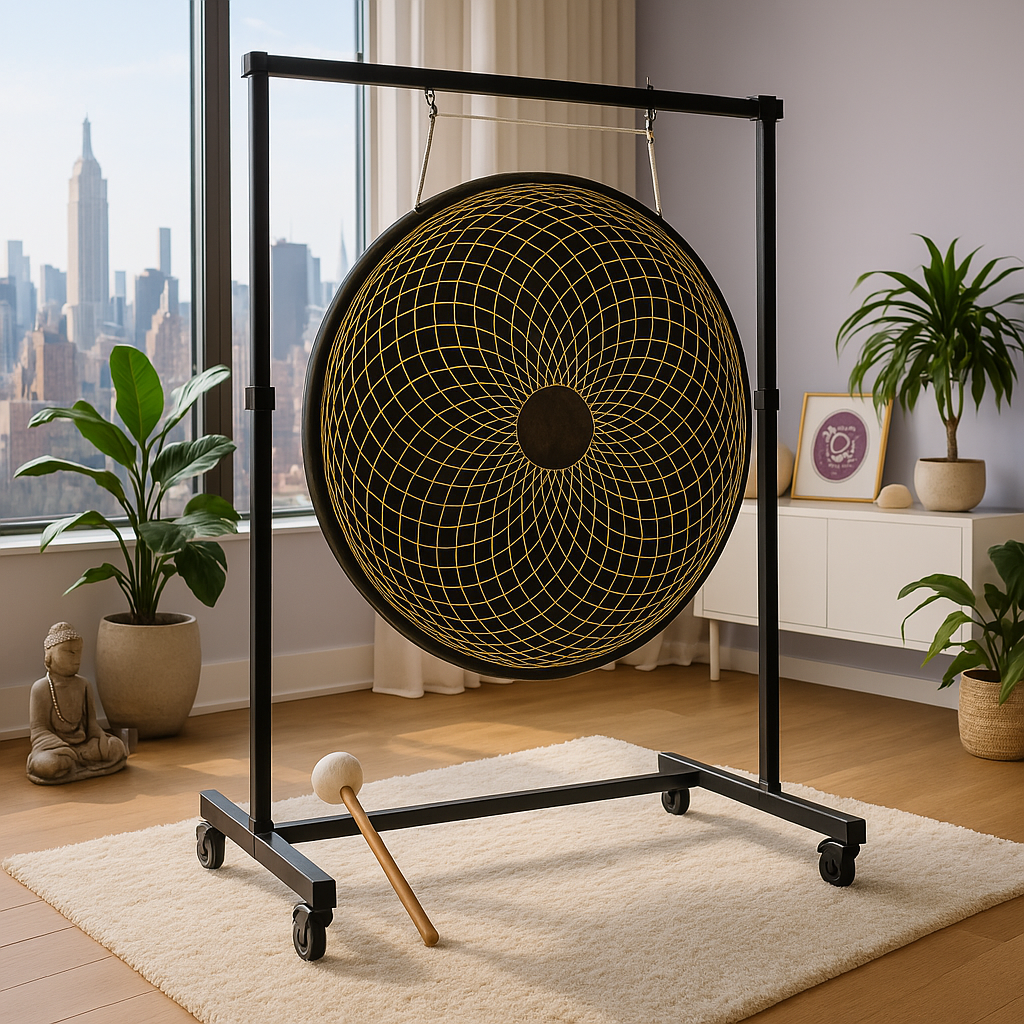 Hypnotic Eye Sacred Geometry Gong for Meditation