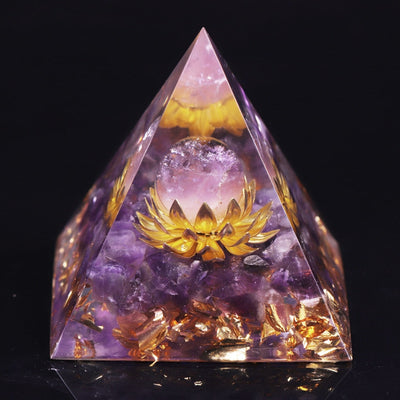 Inner Universe Orgone Pyramid Crystal Decoration