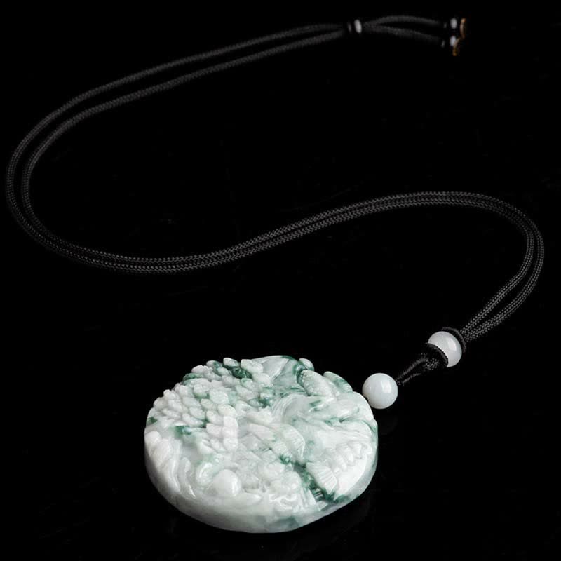Jade Necklace for Abundance and Prosperity Energy