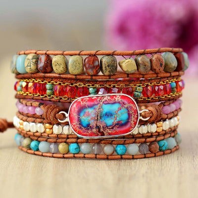 Jasper Tranquility Bracelet - Creative Spirit Design