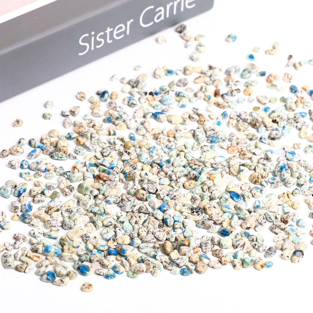 K2 Crystal Chips Tumbled Stones 5-7mm Healing Energy