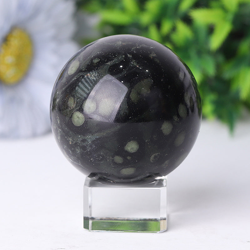 Kambaba Crystal Sphere 2.0-4.0 Inch Healing Stone Orb