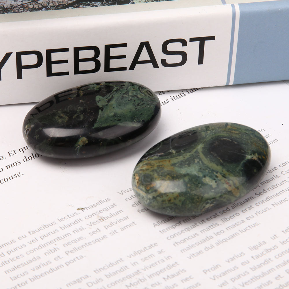 Kambaba Palm Stone 2.3 inch Healing Touchstone