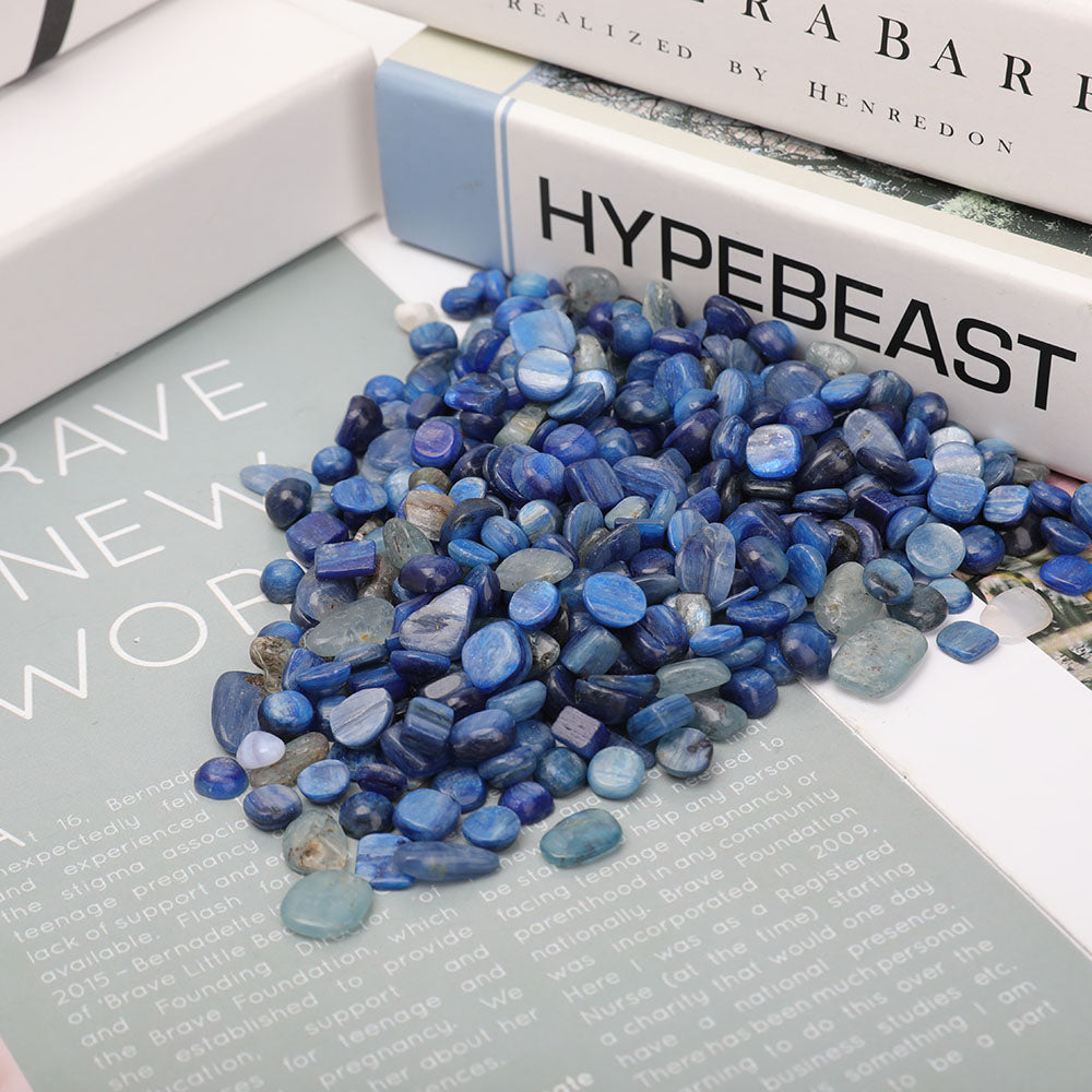 Kyanite Blue Tumbled Stones Chips 7-9mm Healing Energy