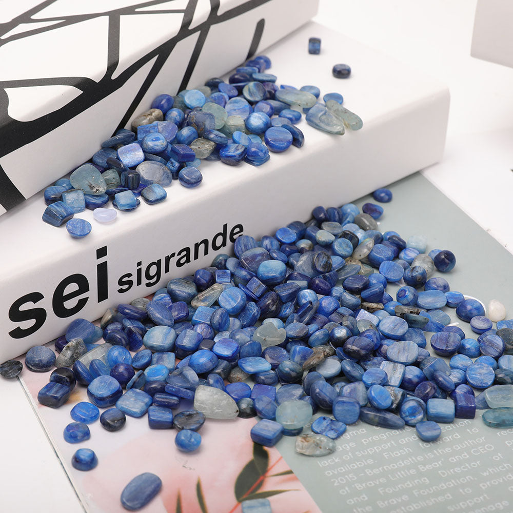 Kyanite Blue Tumbled Stones Chips 7-9mm Healing Energy