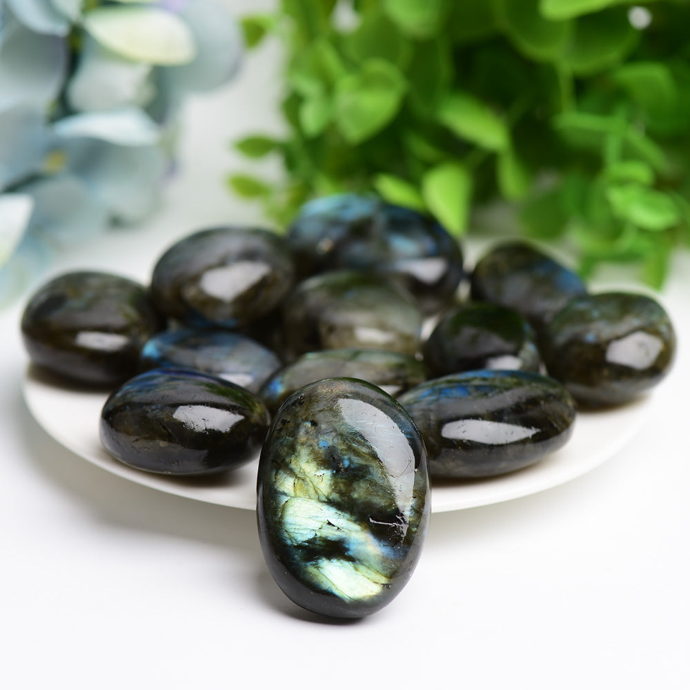 Labradorite 1.2-2.0 inch Palm Stone for Healing Meditation