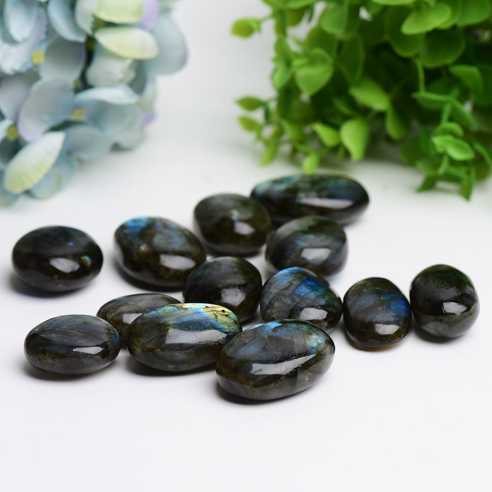 Labradorite 1.2-2.0 inch Palm Stone for Healing Meditation