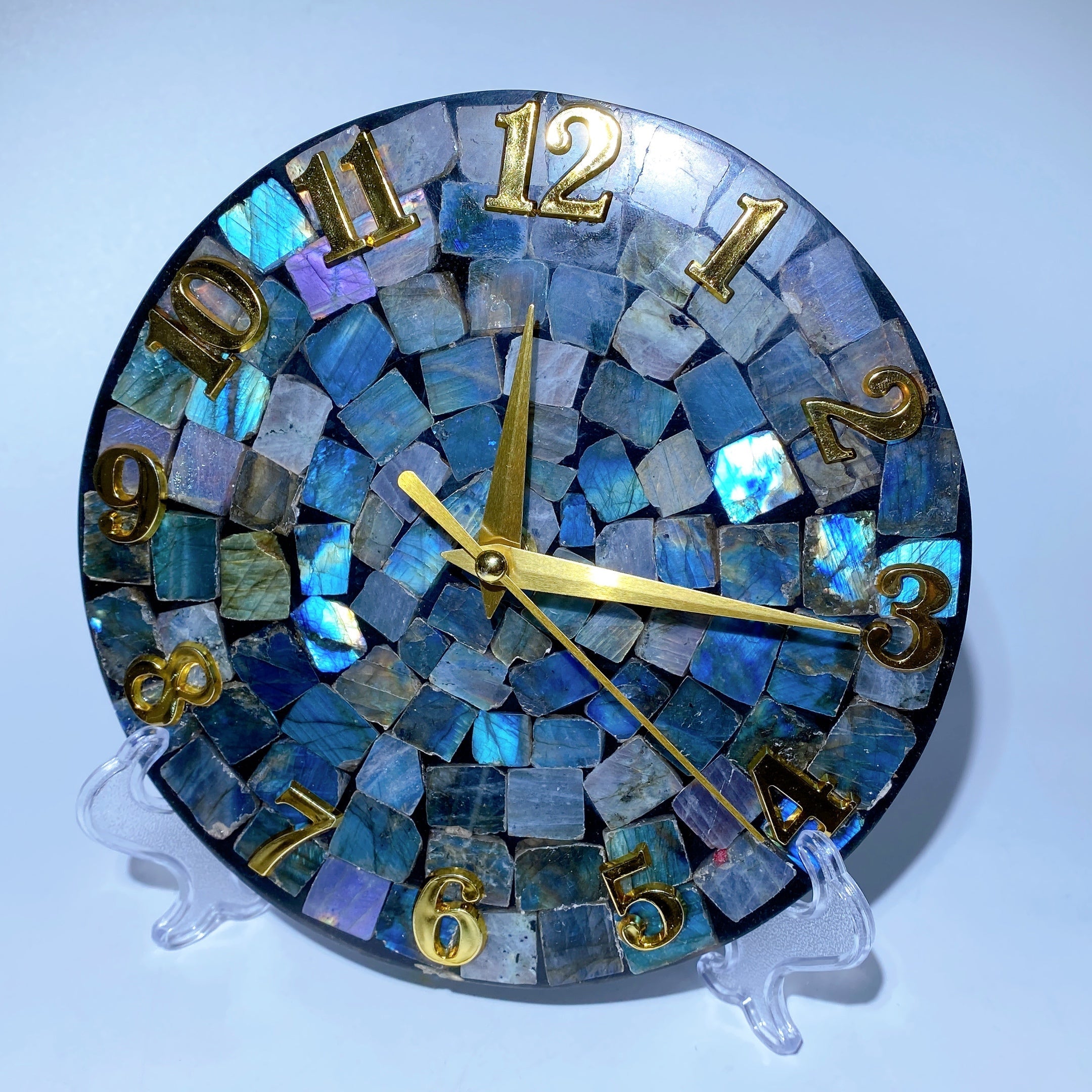 Labradorite Crystal Clock 11-18cm Free Form Healing Specimen