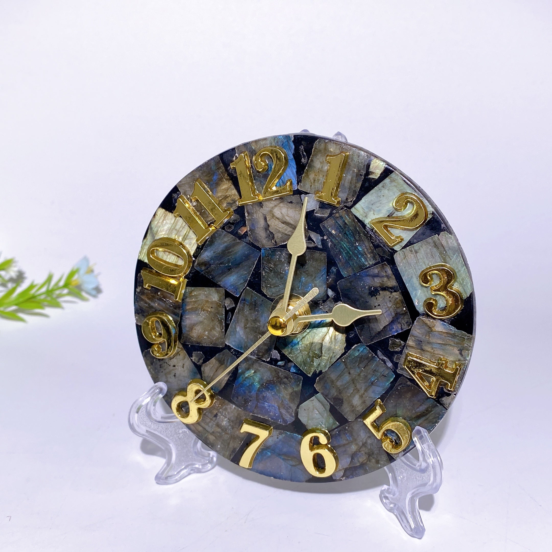 Labradorite Crystal Clock 11-18cm Free Form Healing Specimen
