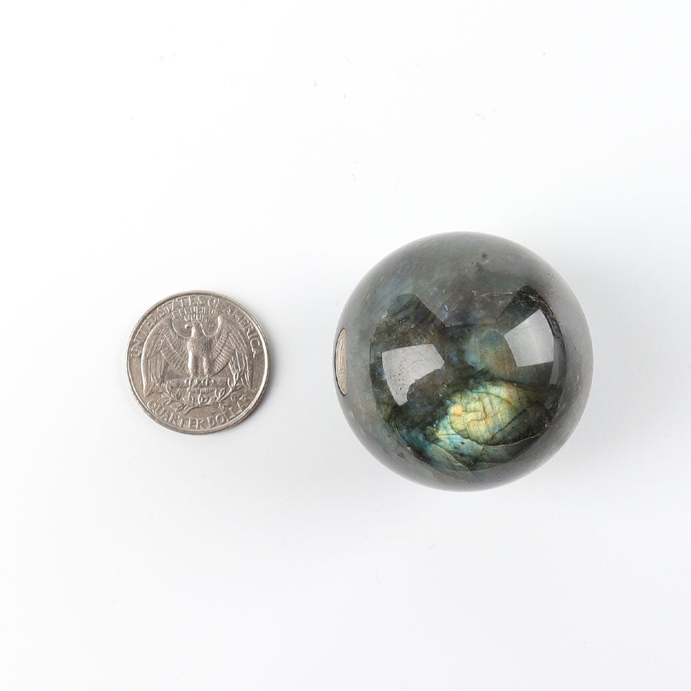 Labradorite Crystal Sphere 1.57 inch Healing Orb