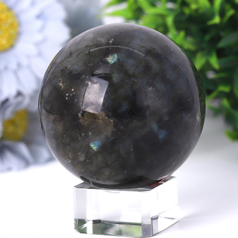Labradorite Sphere 2-4 Inch Crystal Healing Orb