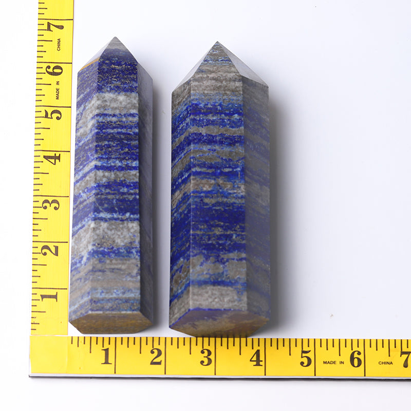 Lapis Lazuli Crystal Tower 5-9 Inch Healing Tower
