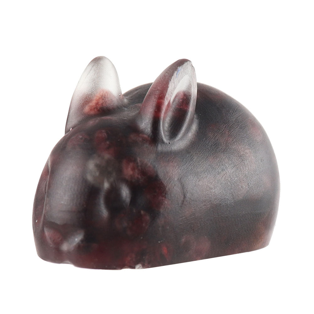 Lapis Lazuli Healing Crystal Rabbit Figurine Collectible