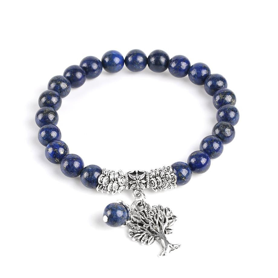 Lapis Lazuli Wisdom Stretch Bracelet
