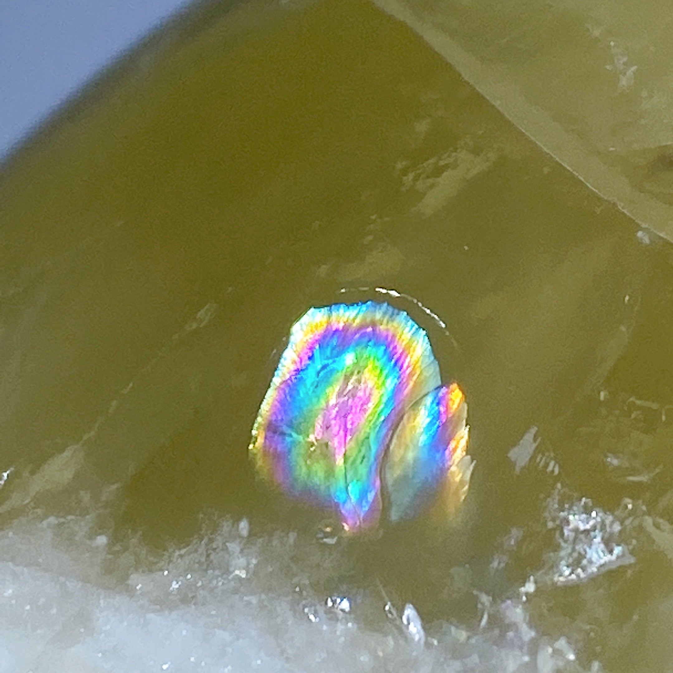 Large Citrine Crystal Sphere 20cm with Wooden Stand