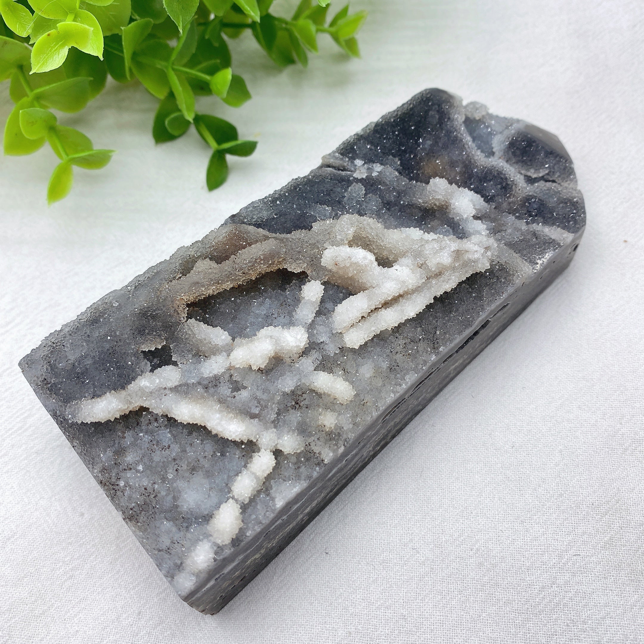 Large Druzy Zinc Crystal Tower 5.5" to 12" for Healing