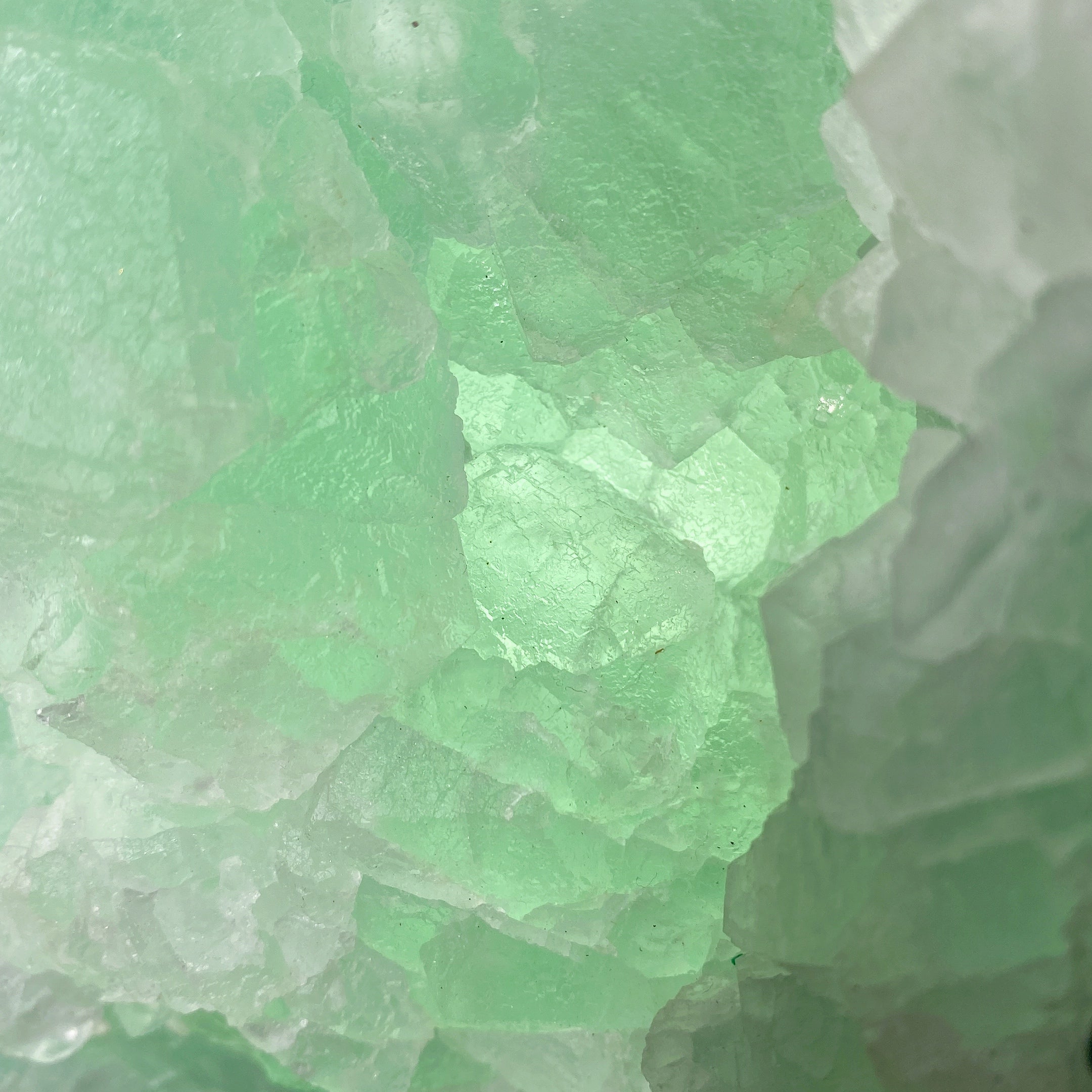 Large Green Fluorite Specimen 30cm Display Crystal