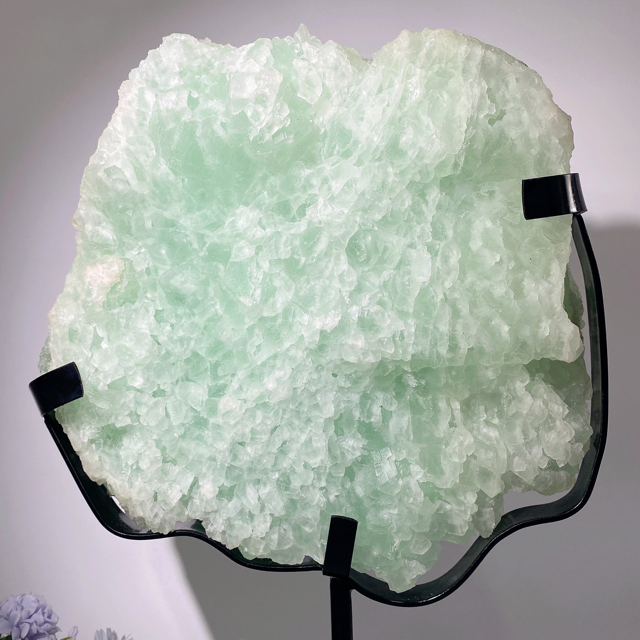 Large Green Fluorite Specimen 30cm Display Crystal
