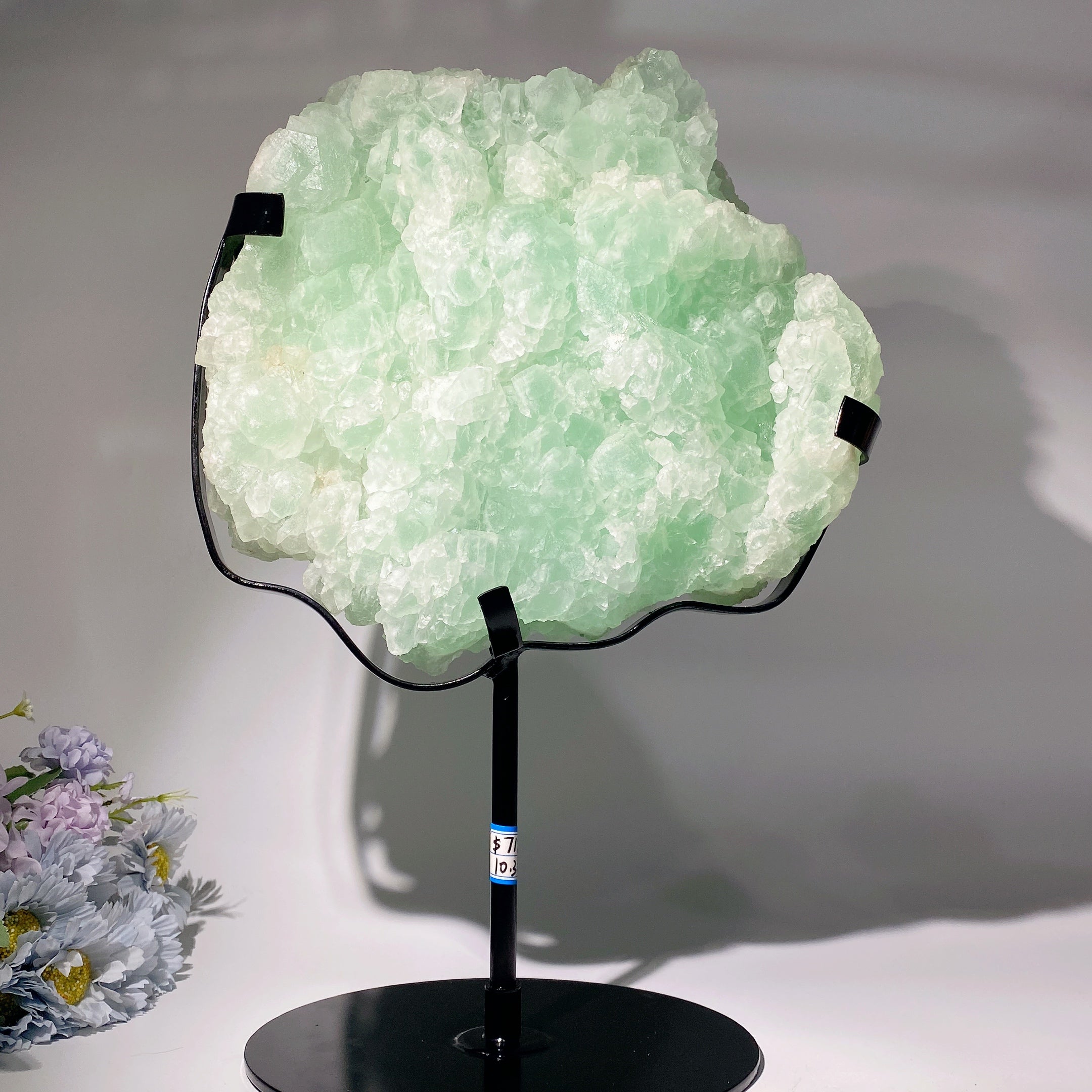 Large Green Fluorite Specimen 30cm Display Crystal