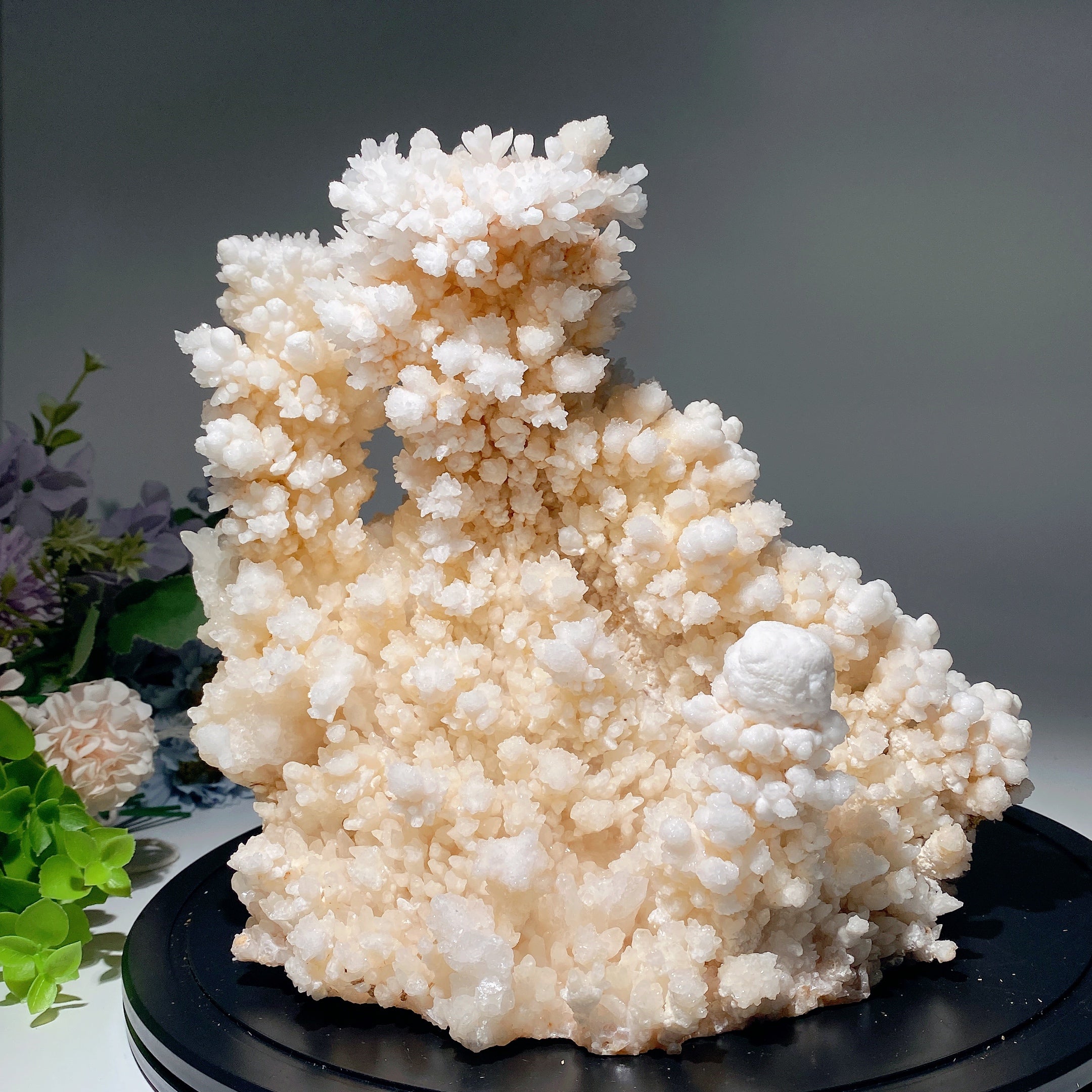 Large Unique Calcite Crystal Specimen 22x26x25cm Display