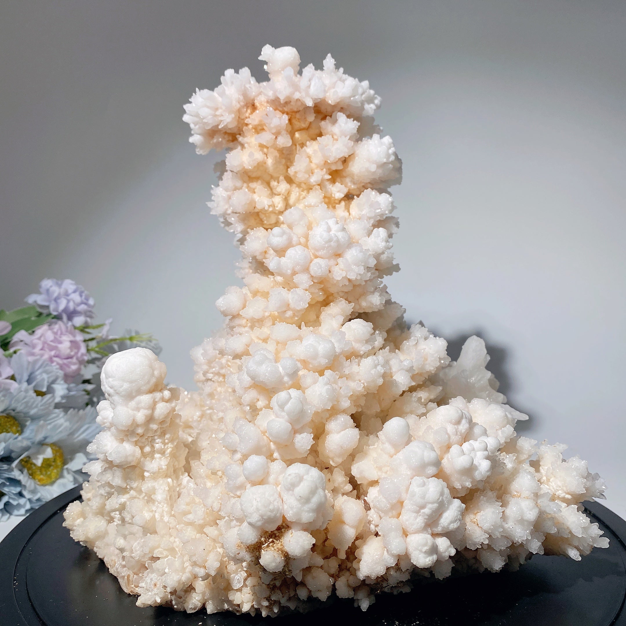 Large Unique Calcite Crystal Specimen 22x26x25cm Display