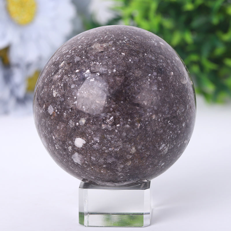 Lepidolite Sphere 2.5-4.5 Inch Healing Crystal Orb
