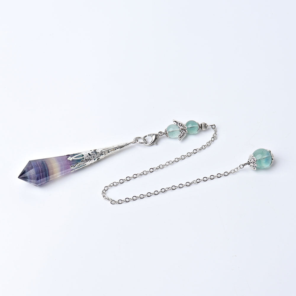 Long Crystal Healing Pendulum 11.8in | Healing Sounds