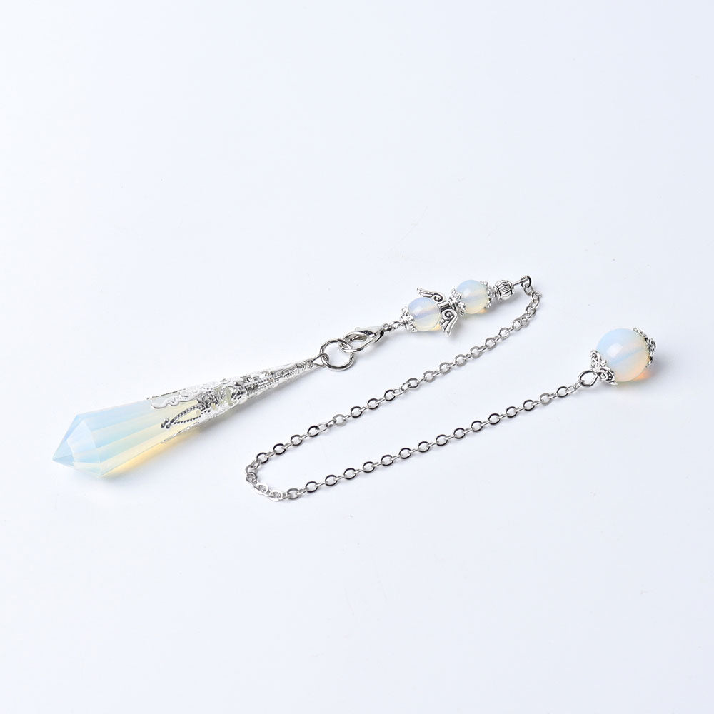 Long Crystal Healing Pendulum 11.8in | Healing Sounds