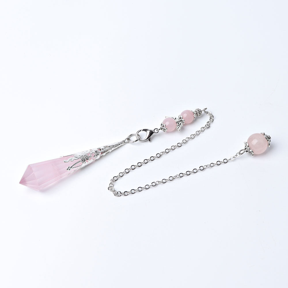 Long Crystal Healing Pendulum 11.8in | Healing Sounds