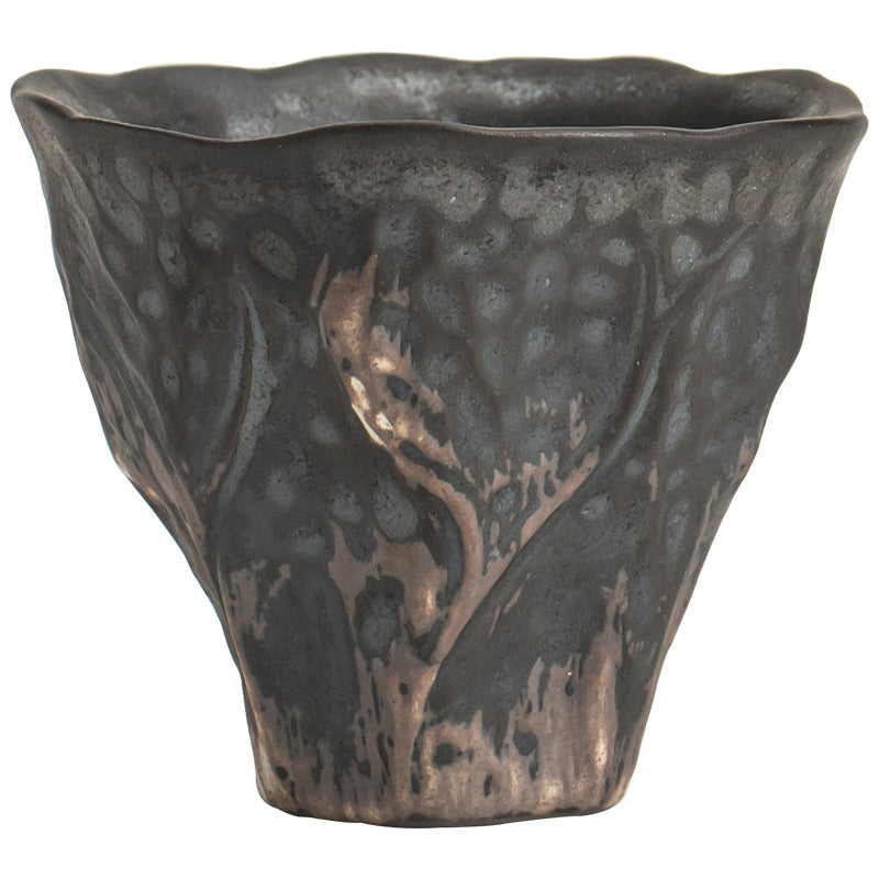 Lotus Flower Zen Ceramic Teacup 50ml | Chinese Ceramic Tea Set