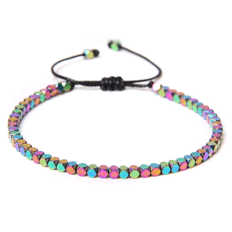 Magnetic Hematite Bracelet for Grounding & Protection