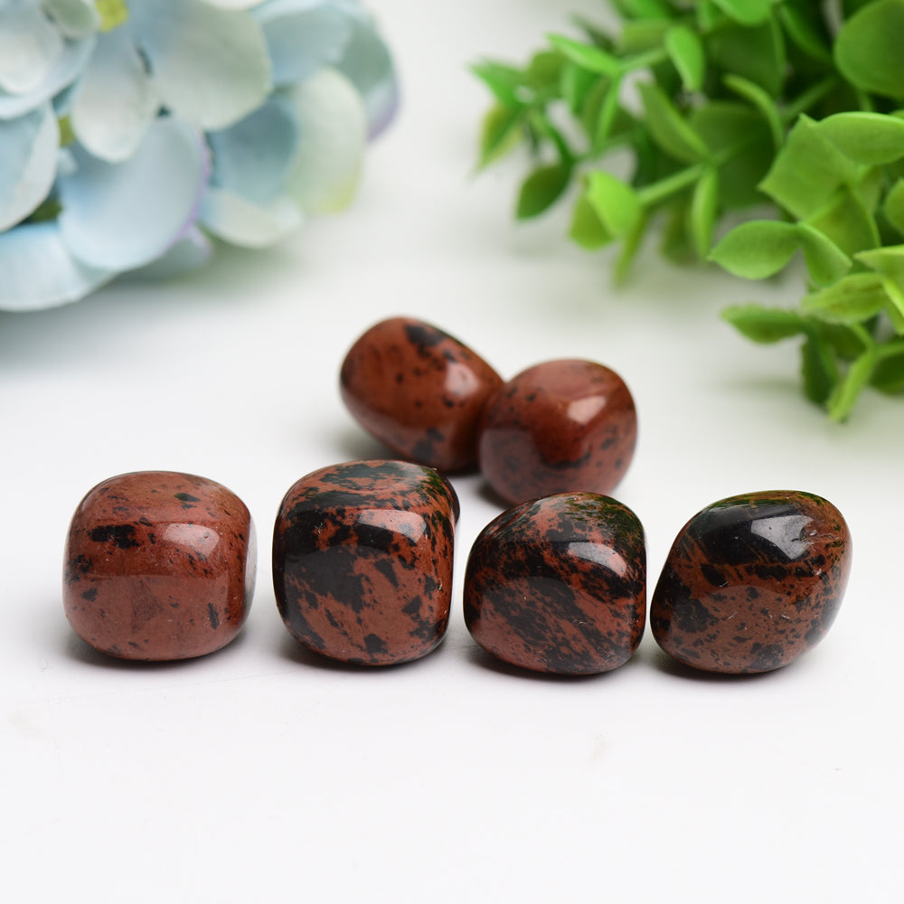 Mahogany Crystal Tumbled Stones 2cm for Healing