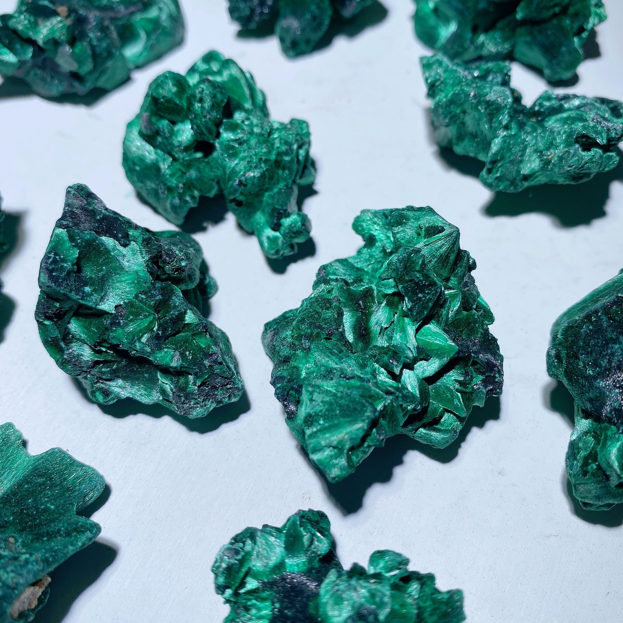 Malachite Raw Chunks 20-50mm Healing Crystals
