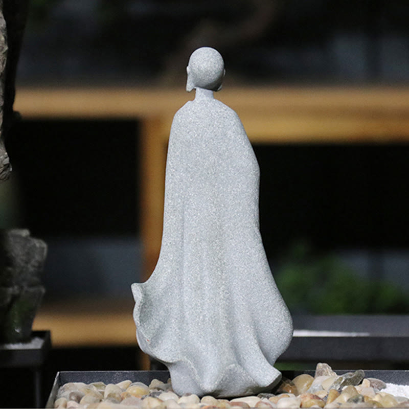 Meditation Buddha Statue in Sandstone for Serenity & Peace