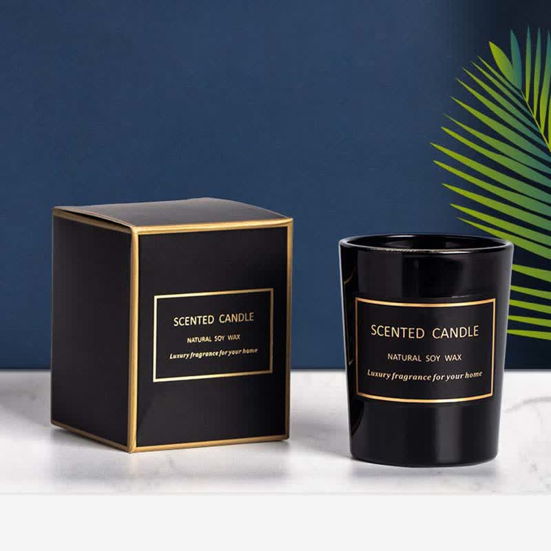 Meditation Scented Soy Wax Candle Blue Bell Pear Freesia